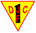 Vereinslogo des 1.&nbsp;DJC Frankfurt, gelb unterlegt